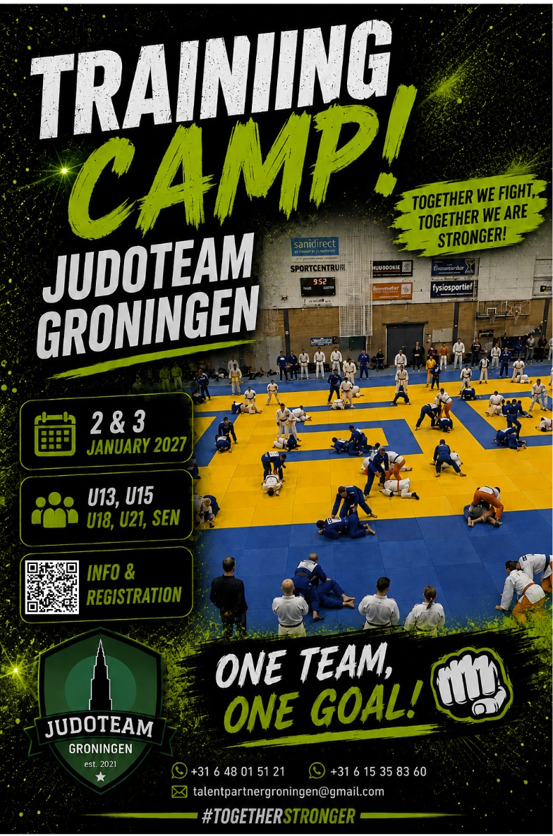 Judo Groningen trainingscamp